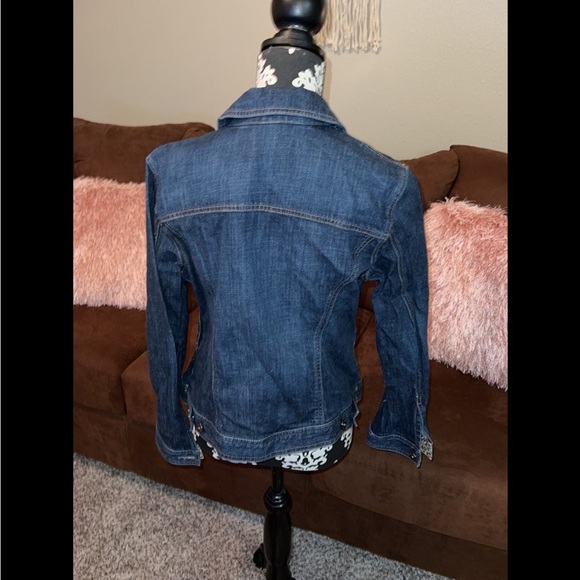 CHICO’S Platinum Collection Denim Jacket - Picture 4 of 7